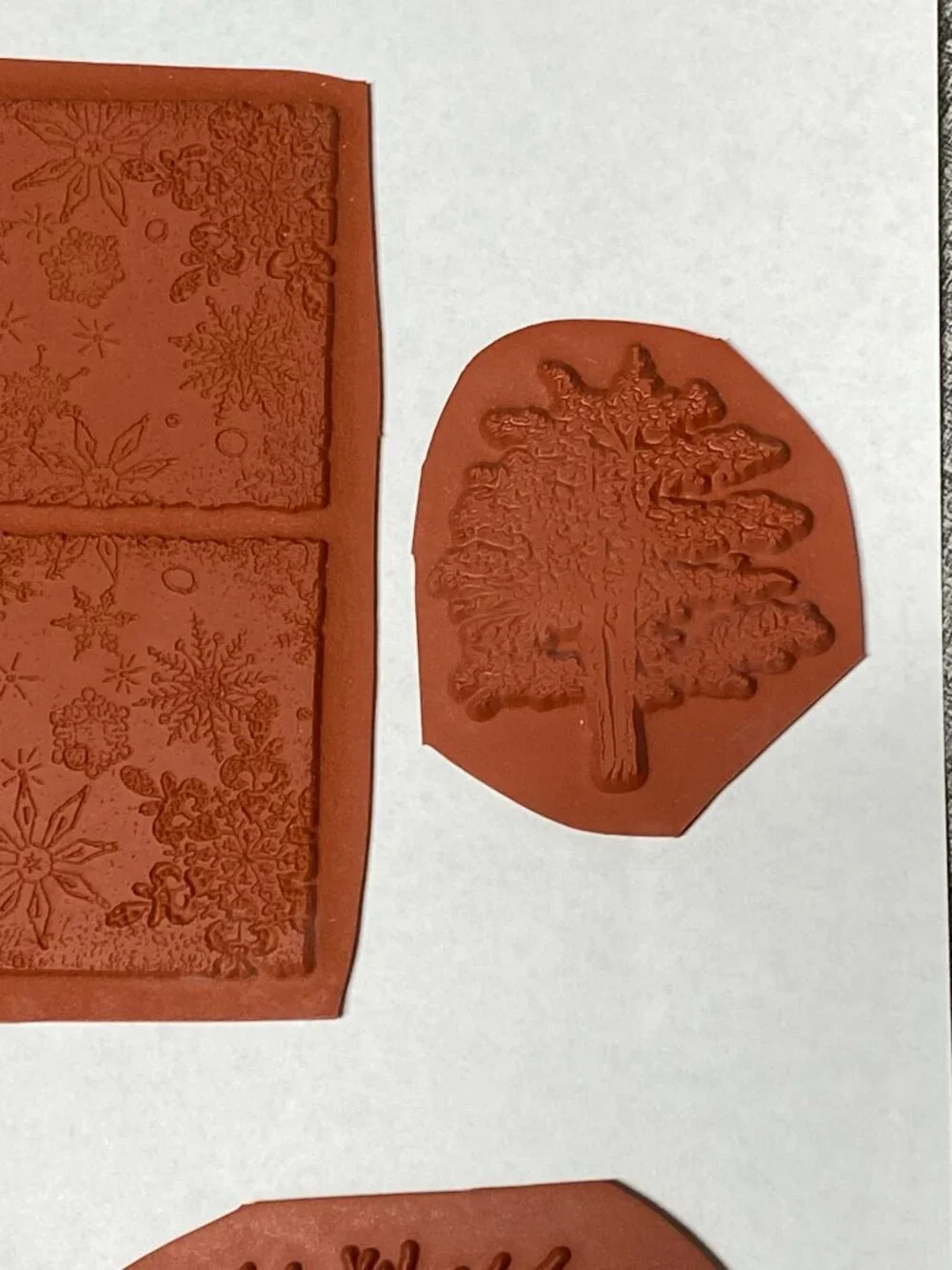 NEW HEARTFELT CREATIONS Rubber Cling Stamps Mixed Theme NEW OLD STOCK 10pc Lot